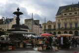 Feria libre en Cherbourg