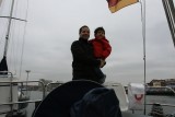 Rodrigo Waghorn y su hijo Ian ­