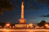 Monumento a la Victoria, en Berlín. Sobrevivió ileso a las 2.500.000 bombas lanzadas por los aliados