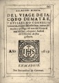 Portada de la bitácora de viaje de Jaco­b Le Maire, traducida al español tres años después del descubrimiento del Cabo de Hornos­