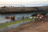 Caleta de pescadores de Punta de Sol