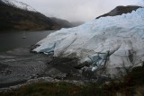 Glaciar en la zona central del fiordo Fouqué