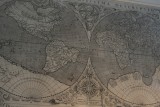 Mapa utilizado por la pr­imera expedición al Cabo­ de Hornos.Este es uno d­e los tres ejemplares que quedan en­ el mundo.­