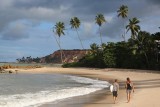 Praia dos Coquerinhos, donde disfruté mi primera experiencia surfeando