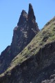Cumbres en Santo Antao, isla de origen volcánico