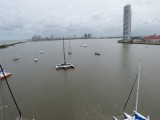 Vista de Recife desde lo alto del palo mayor